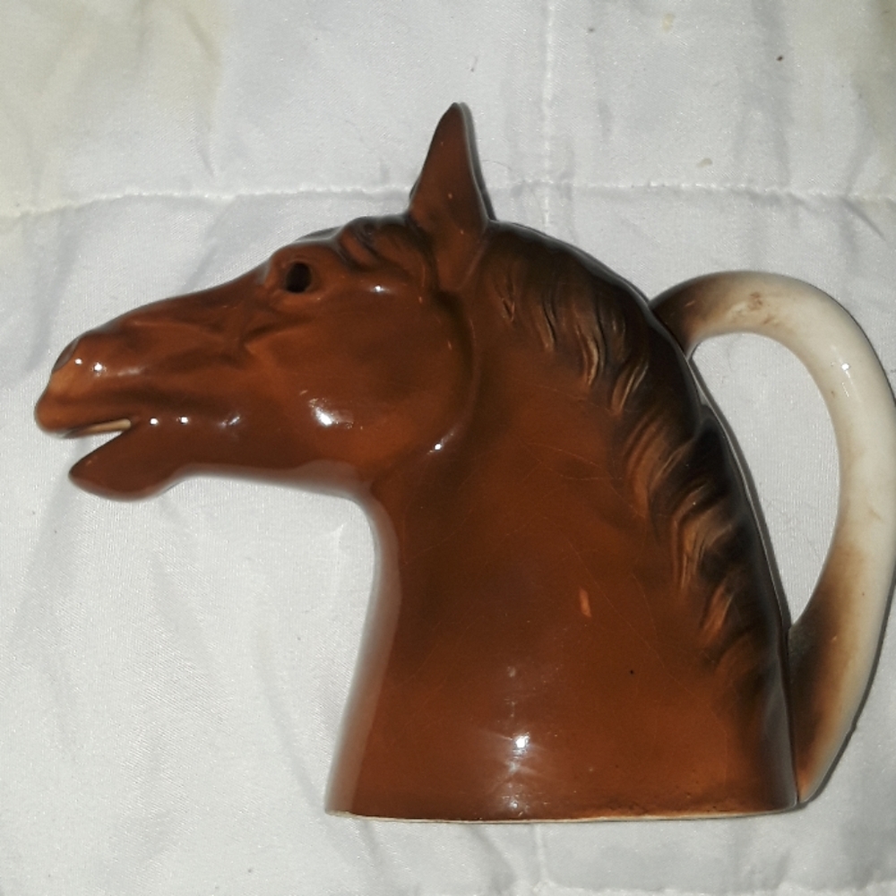 Vintage horse creamer